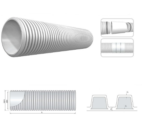 고강성PVC이중벽관
