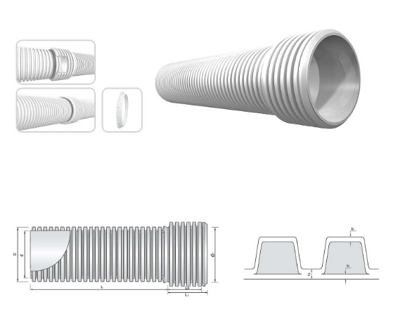 고강성PVC이중벽관