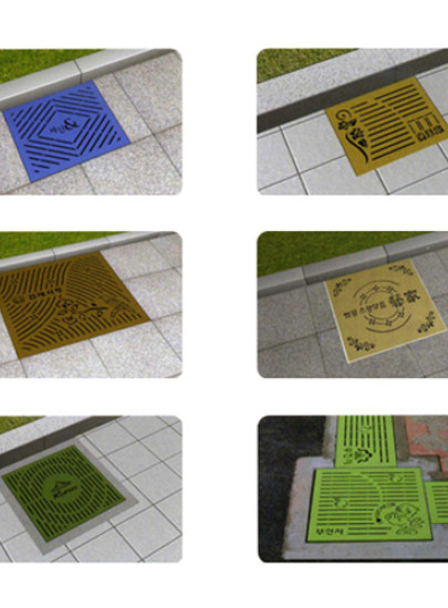 디자인그레이팅 원형