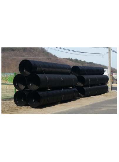 양면피복파형강관